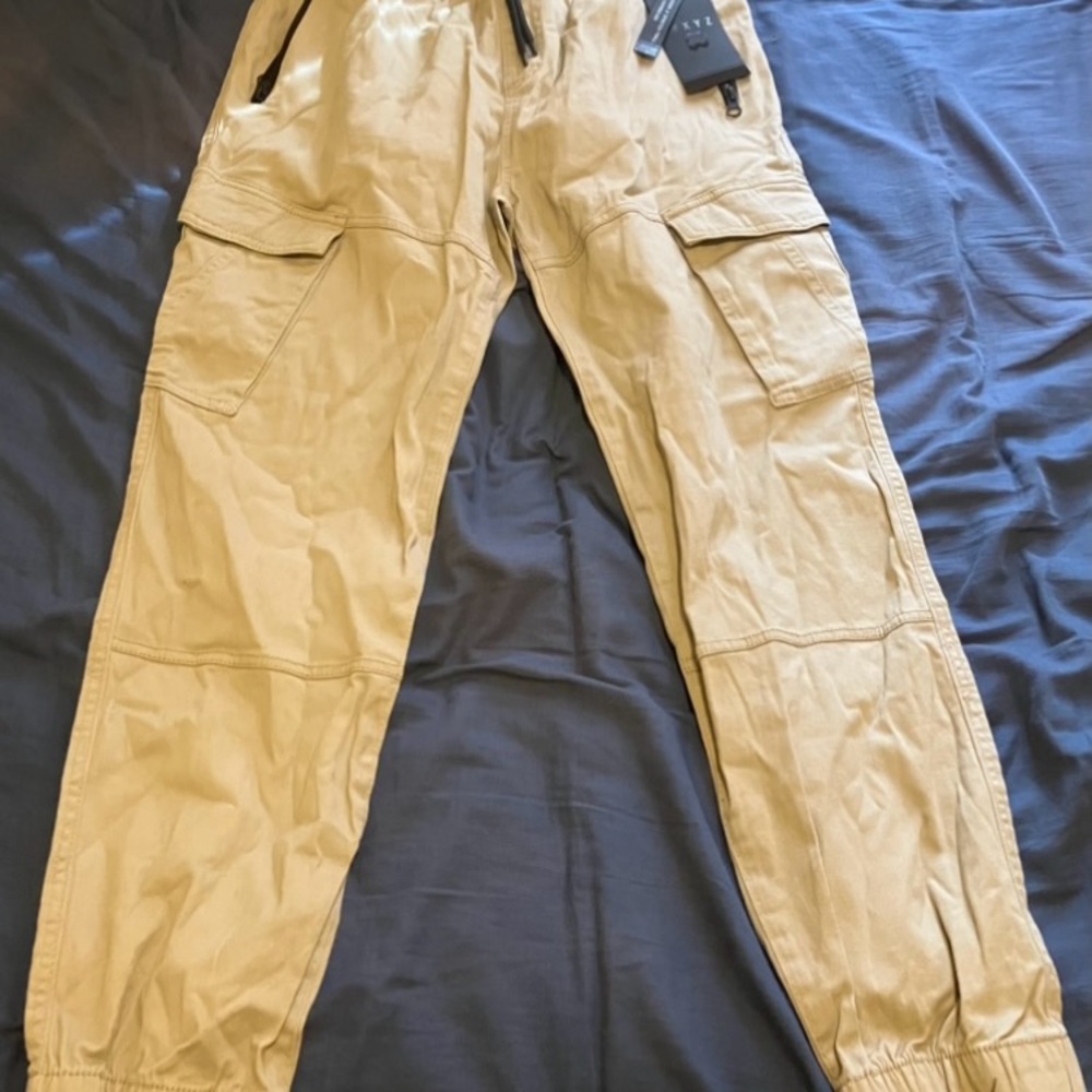 Men’s WXYZ Cargo Beige Pants M
